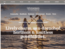 Tablet Screenshot of mywinterhaven.com